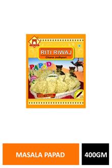 Riti Riwaz Chana Masala Papad 400gm