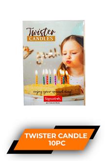 Sig Twister Candle 10pc 2183