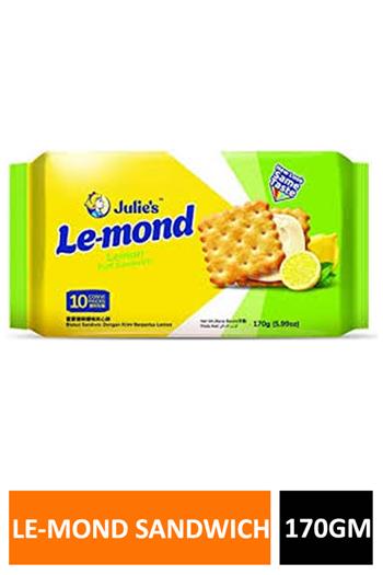Julies LE-Mond Puff Lemon 170gm