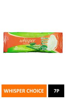 Whisper Choice Aloe  7pads